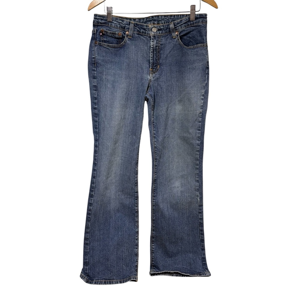 Polo Jeans Ralph Lauren Womens Medium Wash Bootcut‎ Denim Pants 12X30 #419 - Picture 8 of 9
